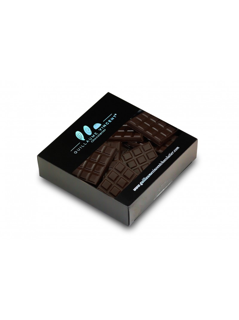 Une tablette artisanale chocolat noir 71% origine Cameroun